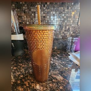 Vent 2021i Starbucks Cold Cup - Limited Edition 50th Anniversary Gold Studded